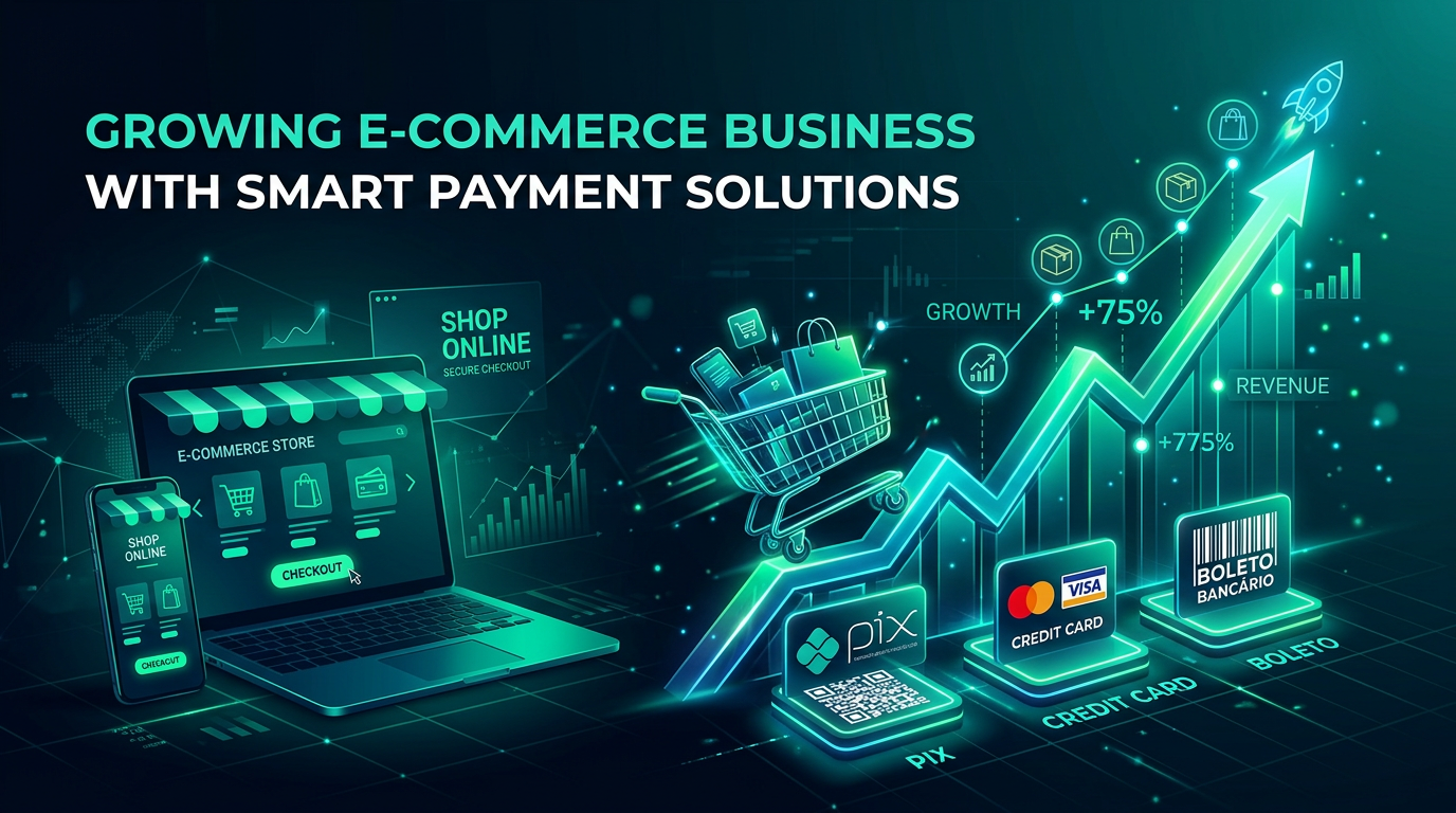 Como Aumentar as Vendas do Seu E-commerce com Soluções de Pagamento Inteligentes
