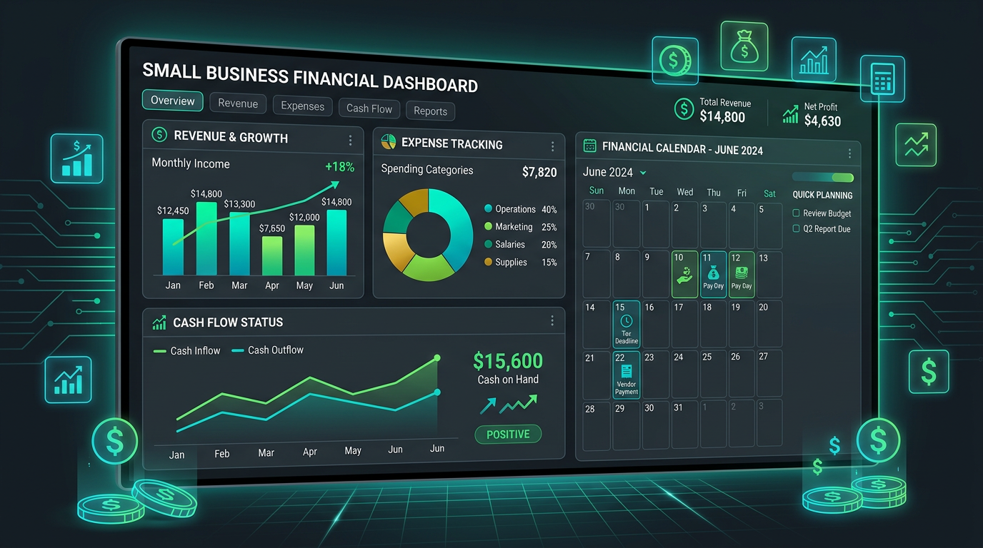 Gestão Financeira para Pequenas Empresas: 5 Práticas que Funcionam